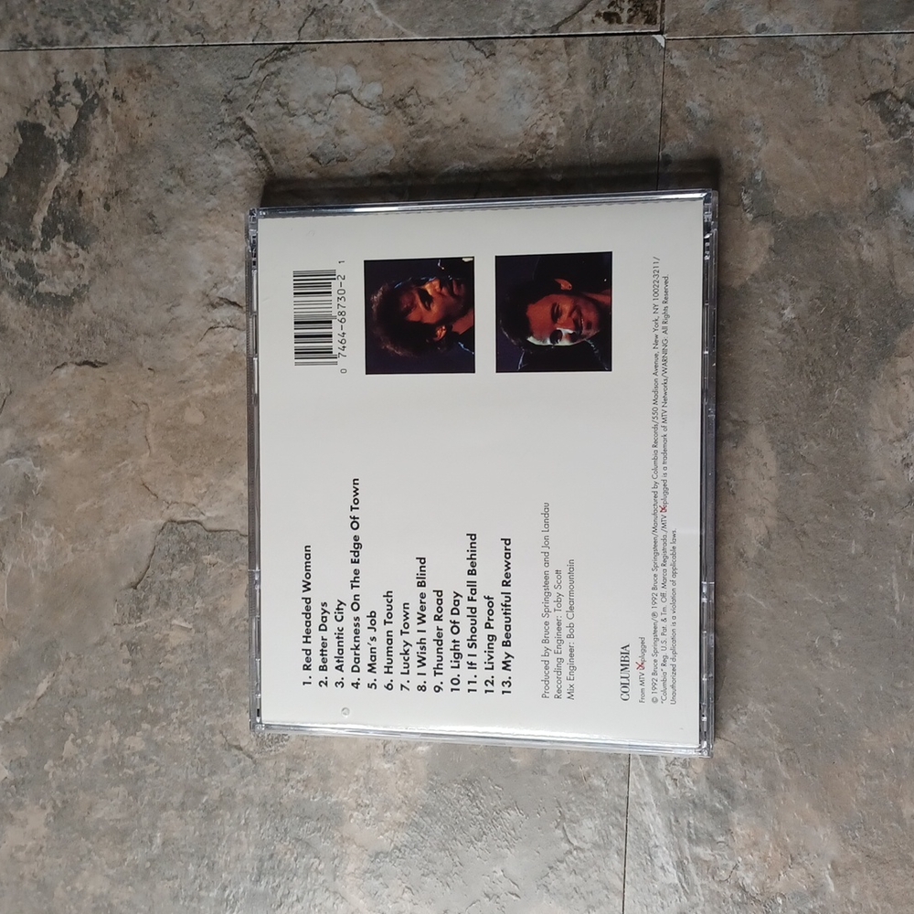Bruce Springsteen In Concert MTV Unplugged CD - Picture 2 of 10